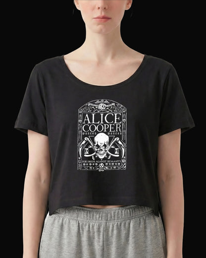 Alice Cooper Memento Mori Siyah Kadın Tişört