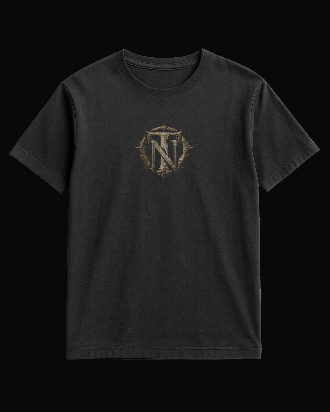 Nailed to Obscurity N.T.O Logo Siyah Tişört