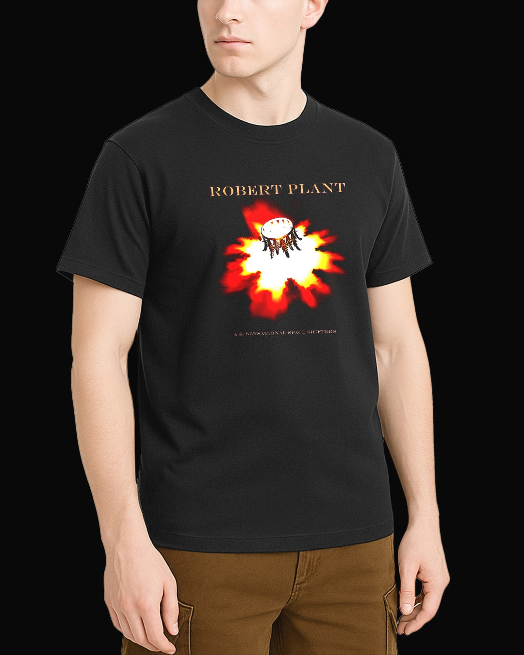 Robert Plant Feather Bowl Siyah Tişört