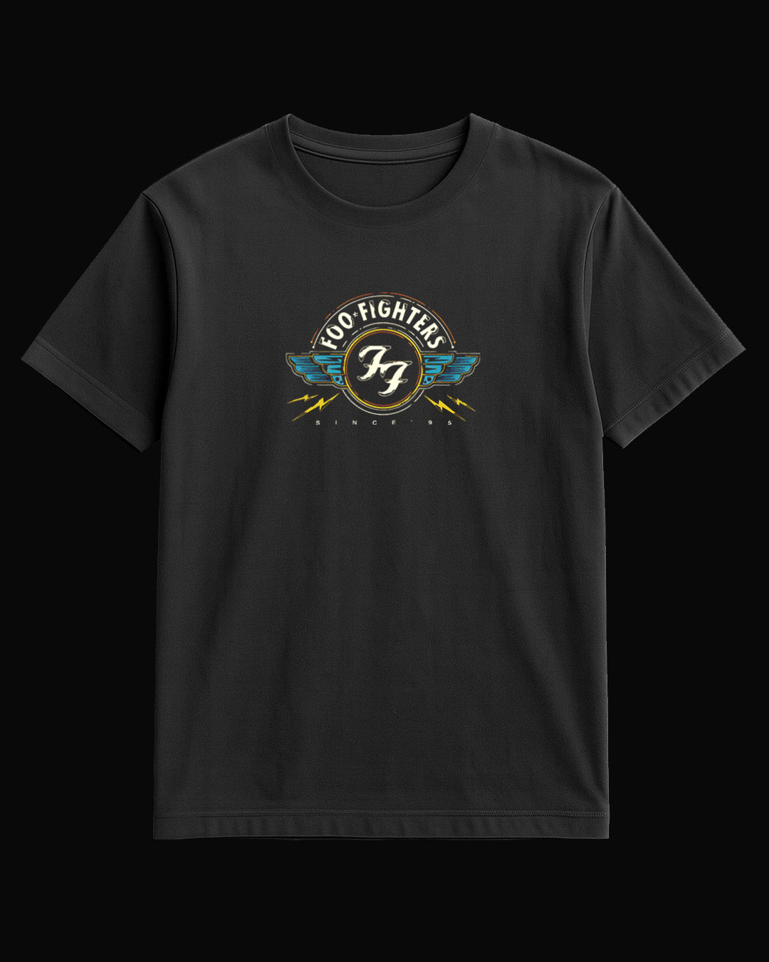 Foo Fighters Since '95 Siyah Tişört