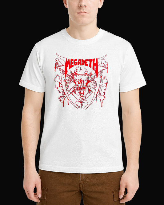 Megadeth Killing Is My Business and Business Is Good Beyaz Tişört