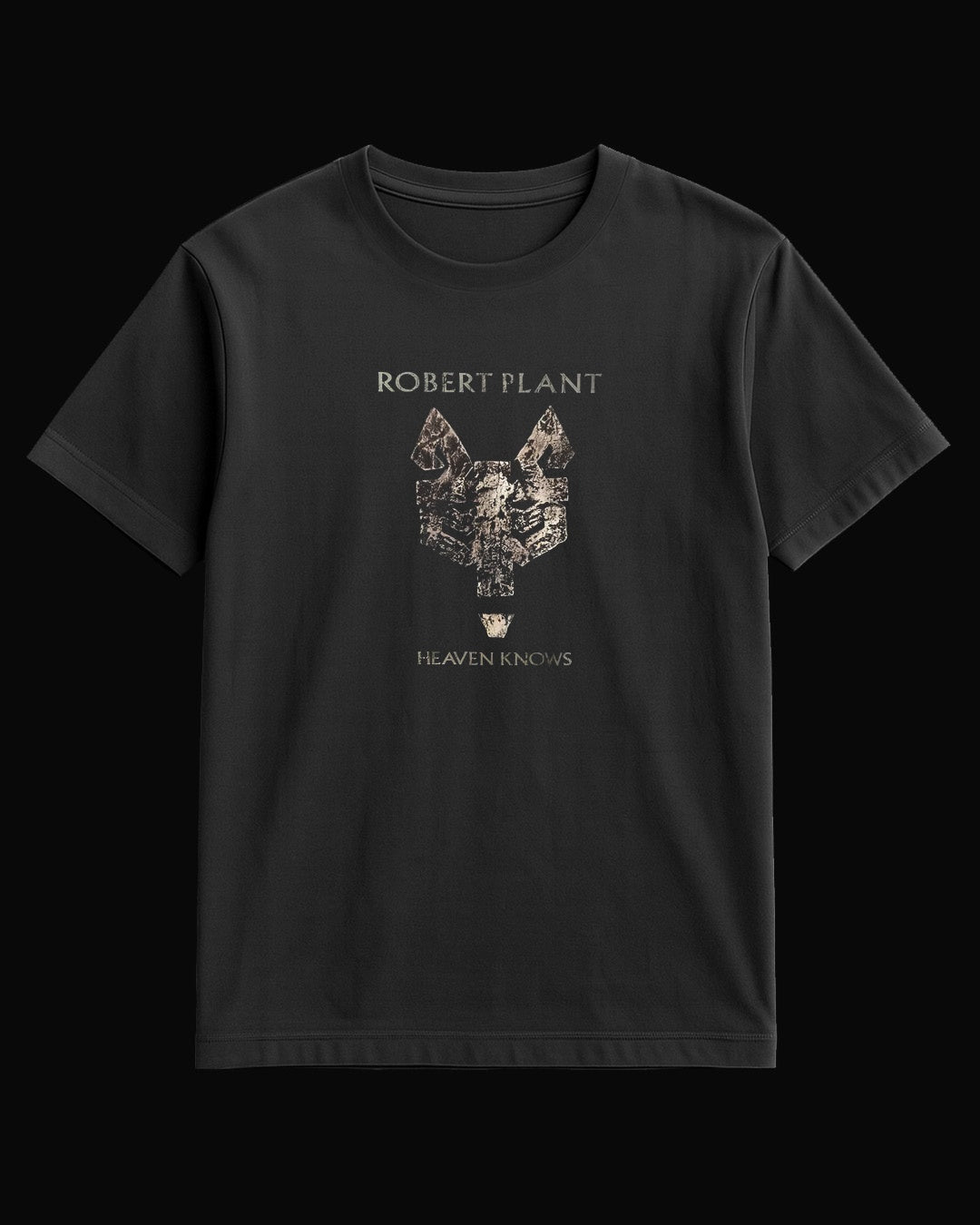 Robert Plant Heaven Knows Siyah Tişört