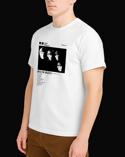 The Beatles With The Beatles Beyaz Tişört