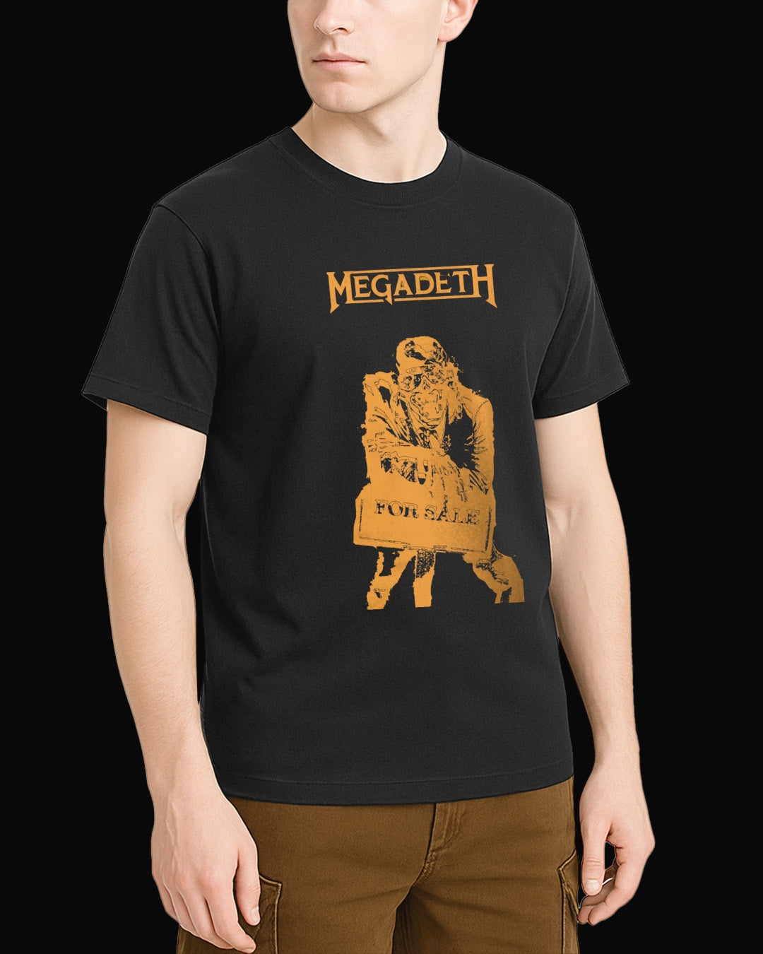Megadeth FOR SALE Siyah Tişört
