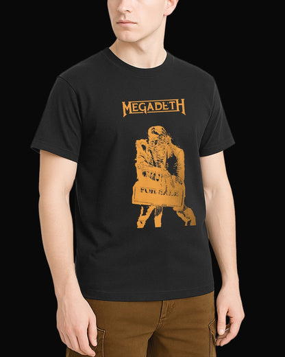 Megadeth FOR SALE Siyah Tişört