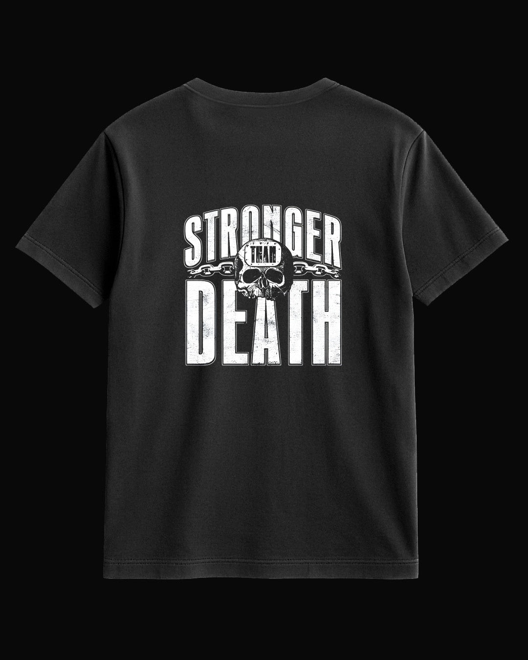 Black Label Society Stronger Than Death Sırt Baskılı Siyah Tişört