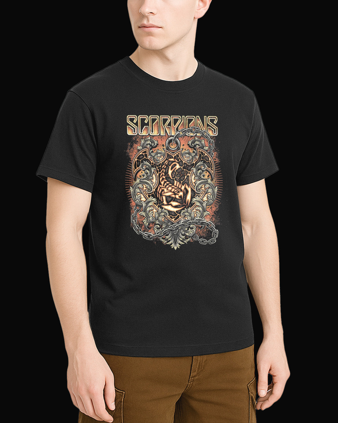 Scorpions Mind Like A Tree Siyah Tişört