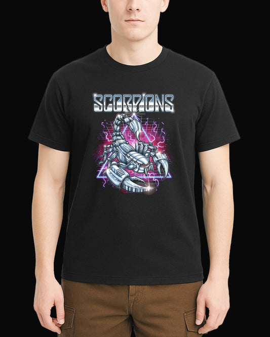 Scorpions Neo-Scorp Siyah Tişört