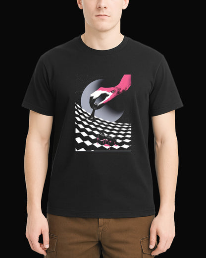 Deftones Flamingo Chess Siyah Tişört