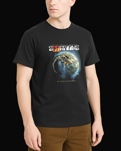 Scorpions 60 Years of Scorpions Siyah Tişört