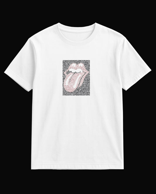 The Rolling Stones Cryptic Tongue Siyah Tişört