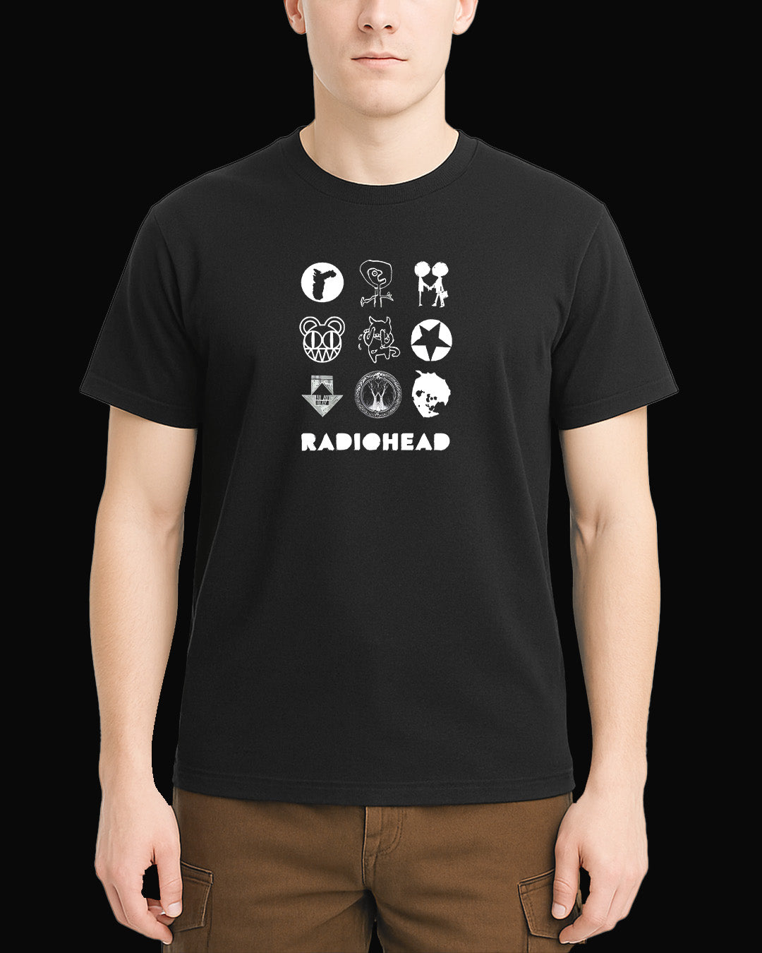 Radiohead All Siyah Tişört