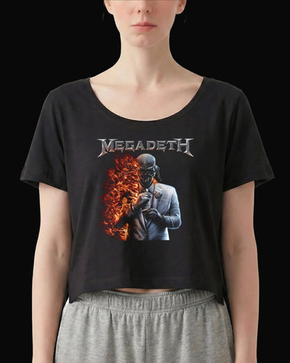 Megadeth 2026 ALBUM Siyah Kadın Tişört