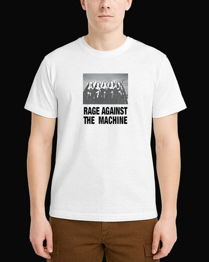 Rage Againts The Machine Nun Beyaz Tişört
