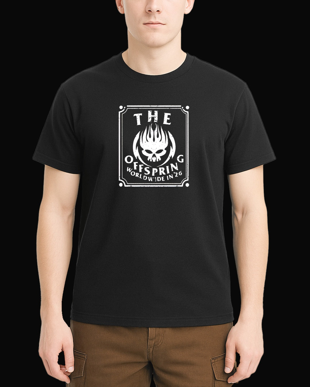 The Offspring Worldwide In '26 Siyah Tişört V4
