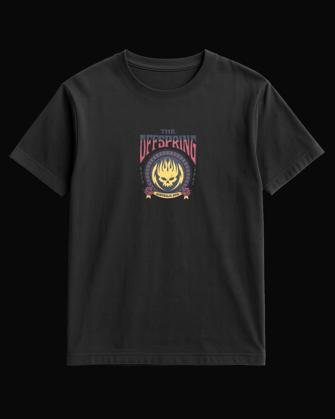 The Offspring Australia 2018 Siyah Tişört