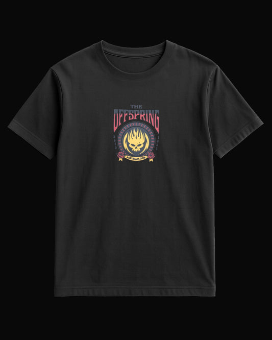 The Offspring Australia 2018 Siyah Tişört