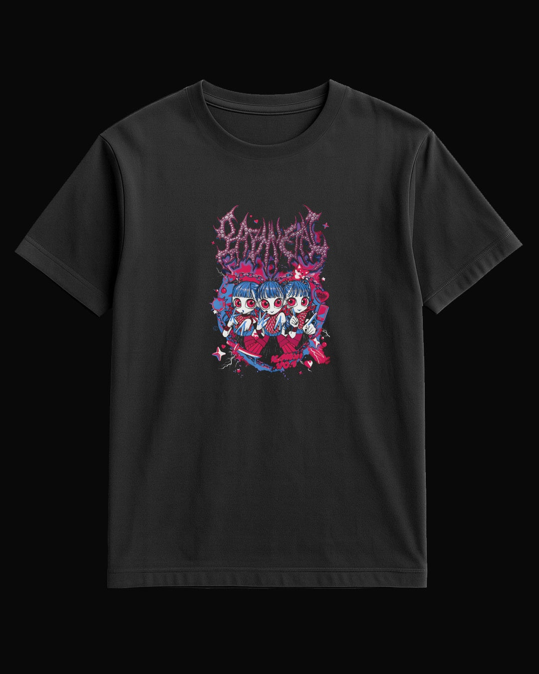 Babymetal The Girls Siyah Tişört