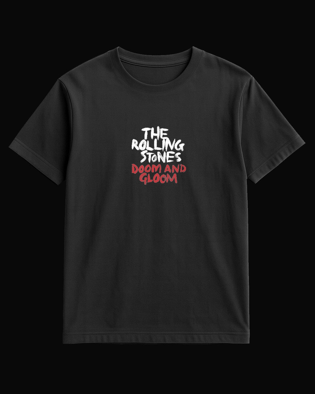 The Rolling Stones Doom And Gloom Siyah Tişört