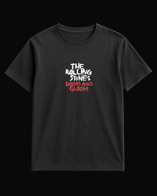 The Rolling Stones Doom And Gloom Siyah Tişört