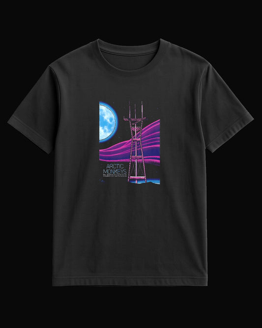 Arctic Monkeys Electric Satellite Siyah Tişört