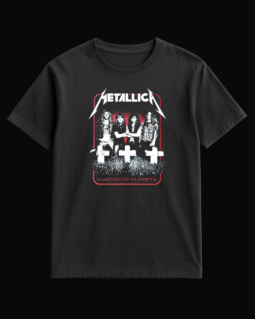 Metallica Master Of Puppets Siyah Tişört