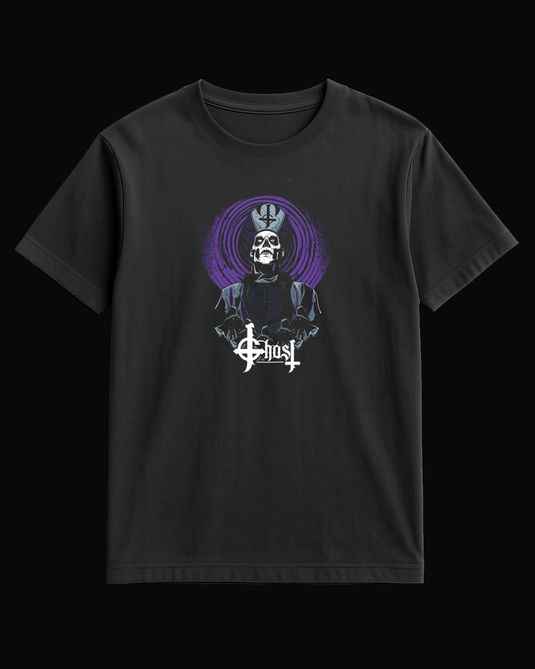 Ghost THE POPE Siyah Tişört