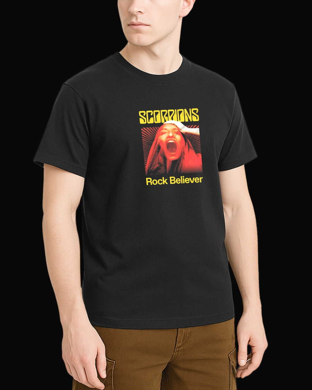 Scorpions Rock Believer Siyah Tişört