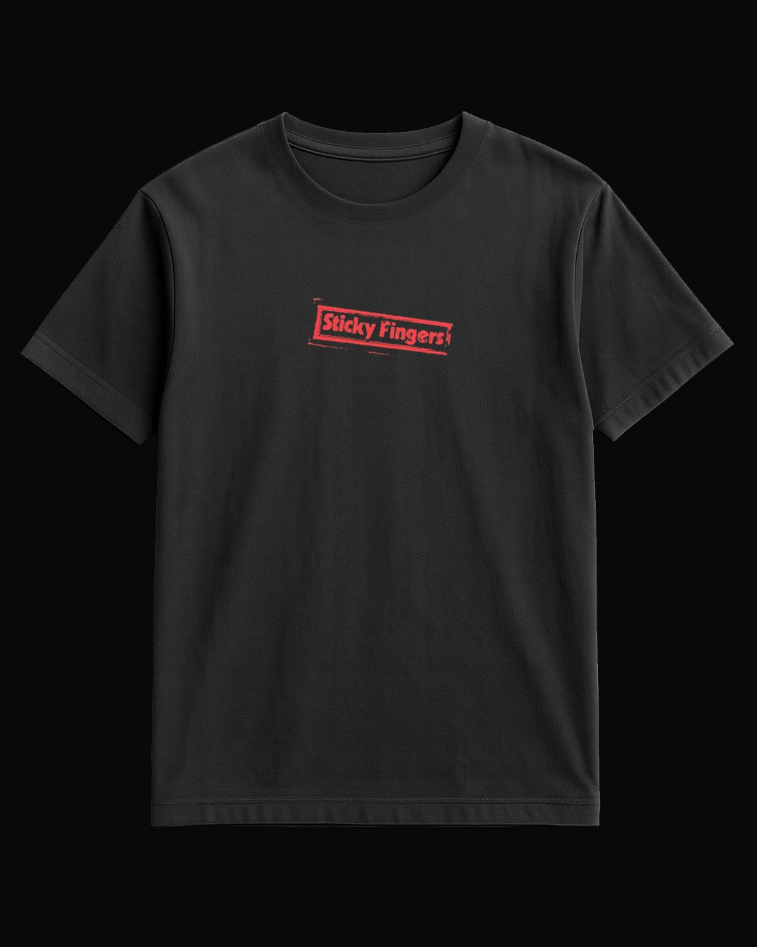 The Rolling Stones Sticky Fingers Siyah Tişört