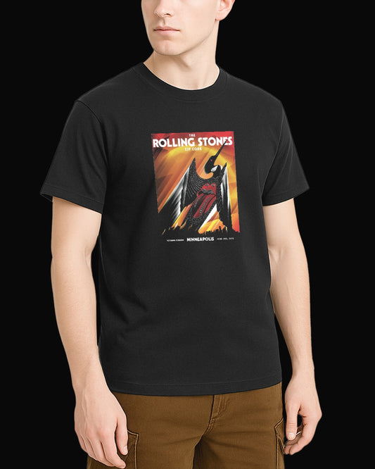 The Rolling Stones ZIP CODE Siyah Tişört