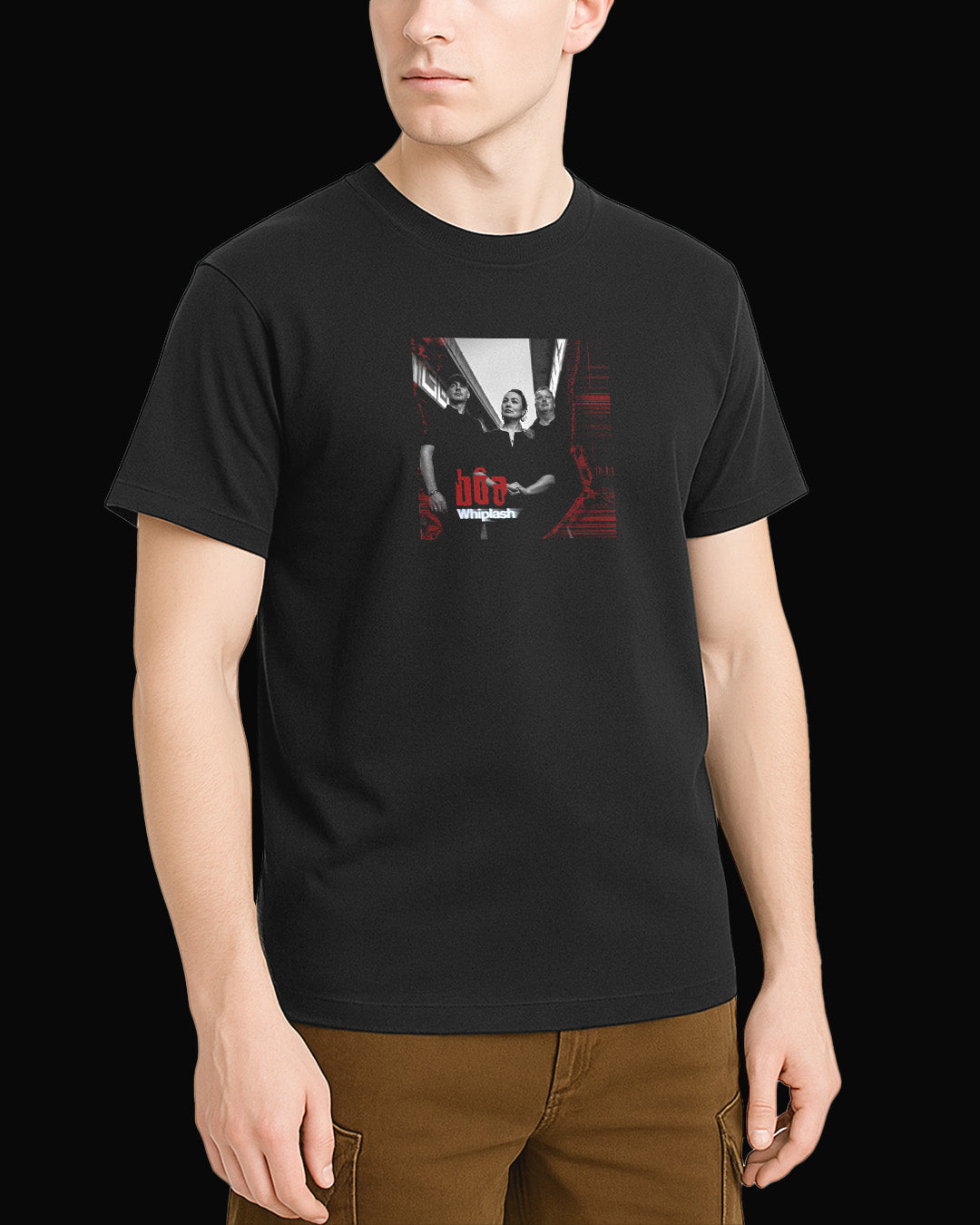 Boa Whiplash Black T-Shirt