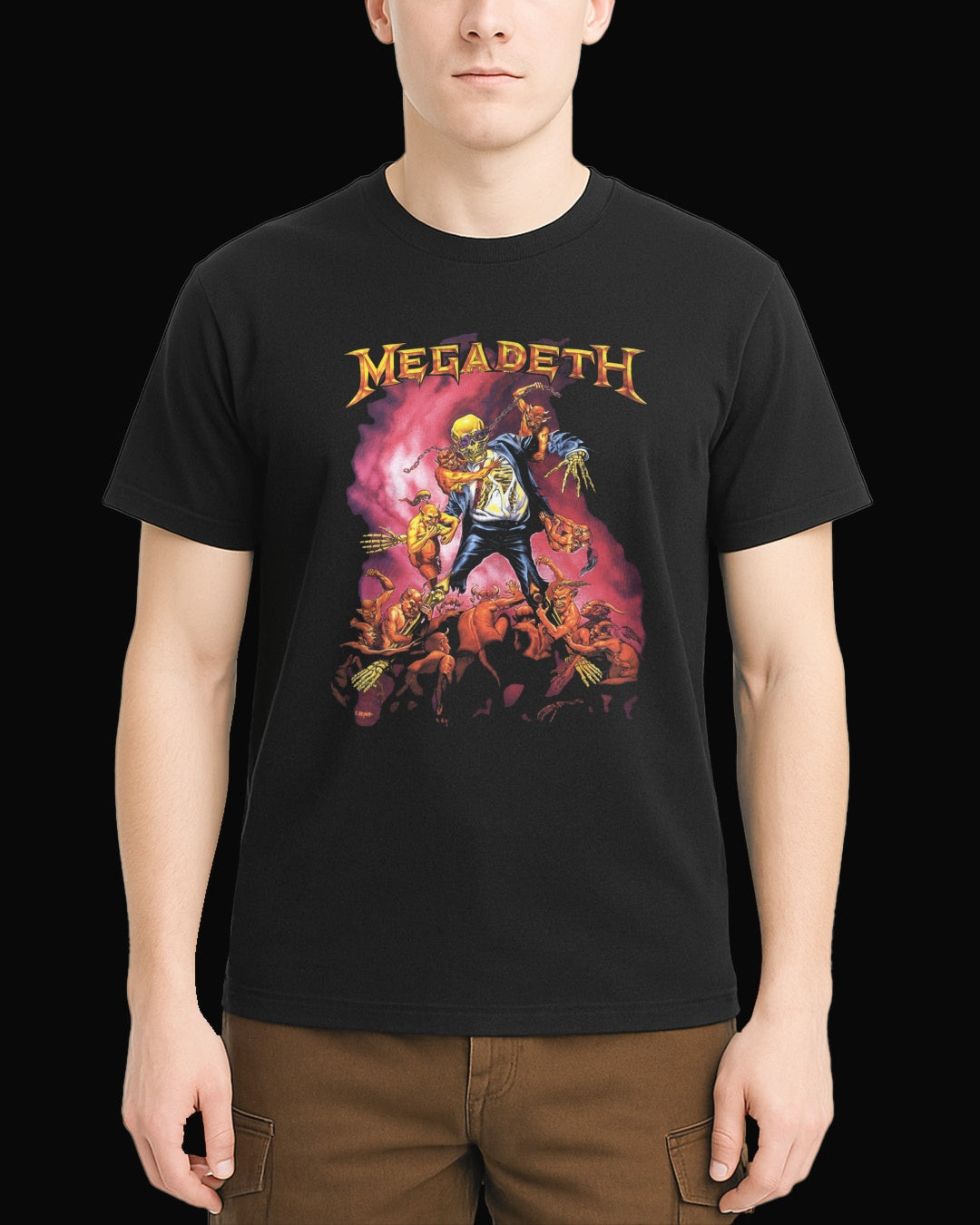 Megadeth Little Demons Siyah Tişört