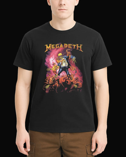 Megadeth Little Demons Siyah Tişört