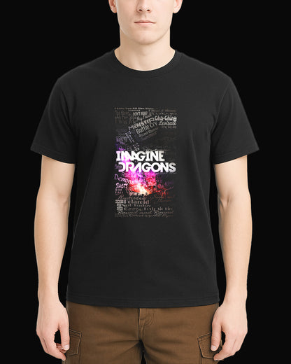 Imagine Dragons Some Tunes Siyah Tişört