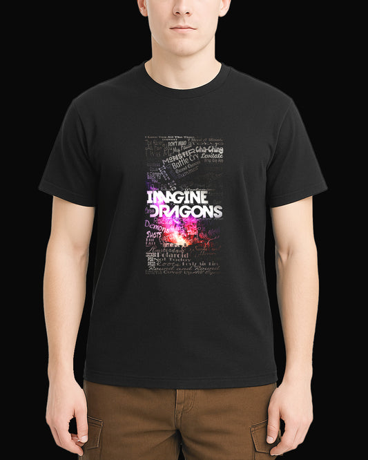 Imagine Dragons Some Tunes Siyah Tişört