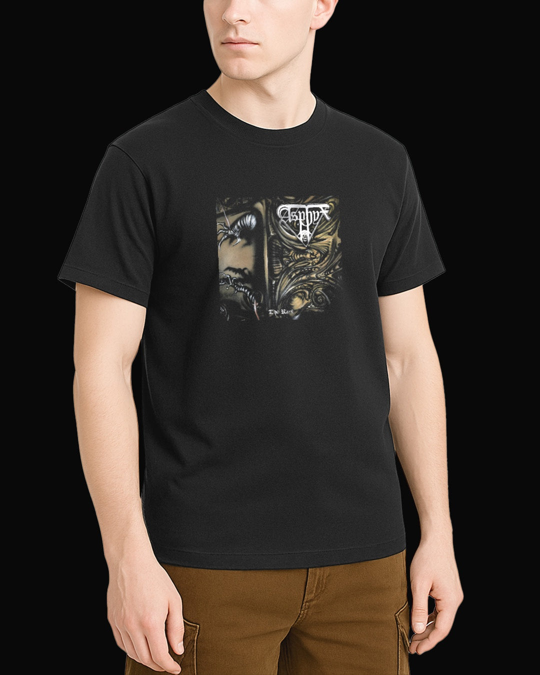 Asphyx The Rack (Reissue) Black T-Shirt