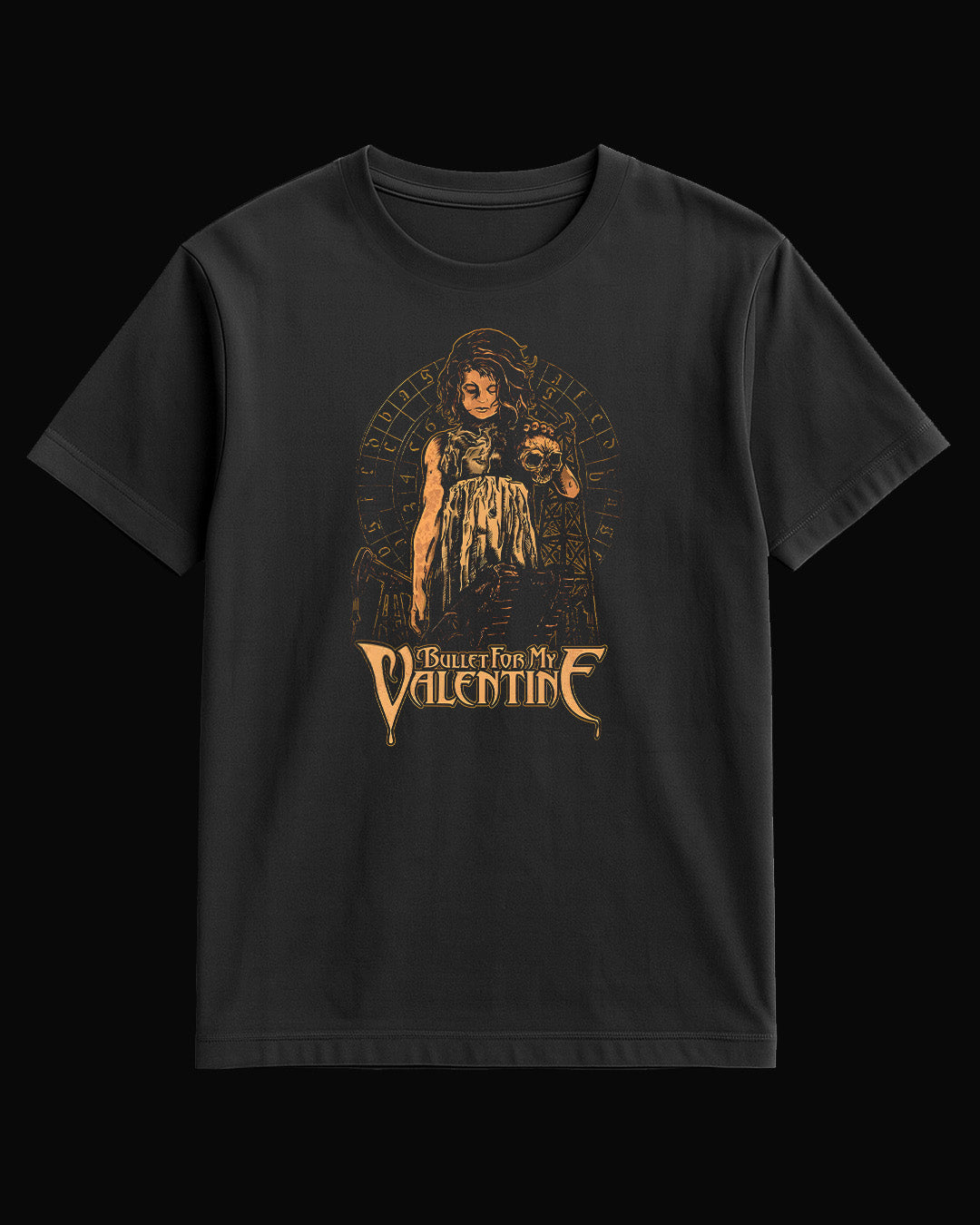 Bullet For My Valentine Holding Head Siyah Tişört