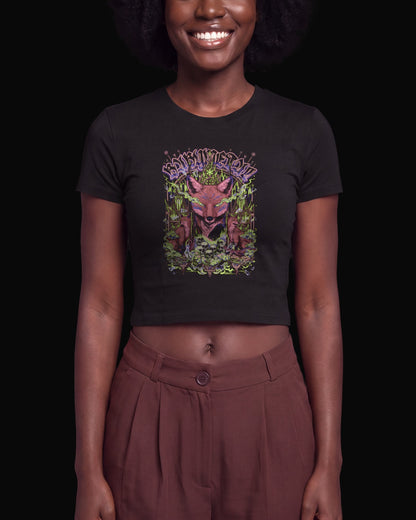 Babymetal Curse of Fox God Siyah Baby Tee Tişört