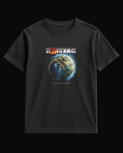 Scorpions 60 Years of Scorpions Siyah Tişört