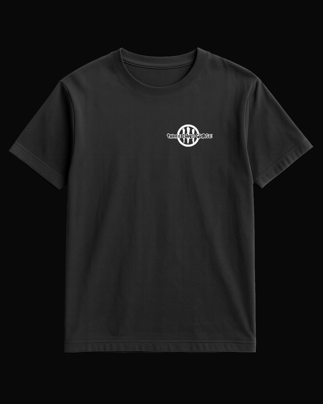 Three Days Grace Grup Logo Siyah Tişört V2