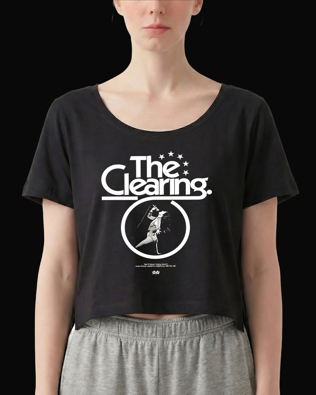 Wolf Alice The Clearing Siyah Kadın Tişört