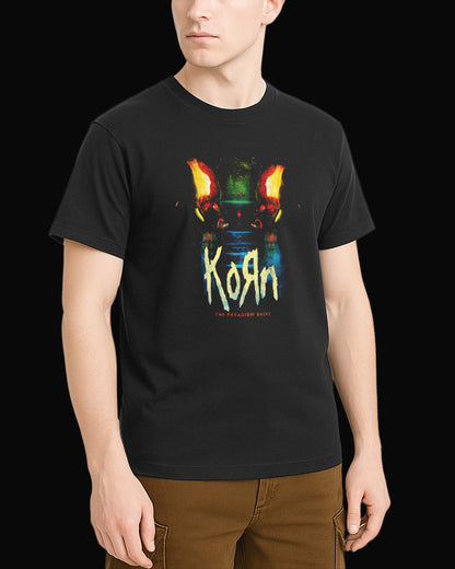 Korn The Paradigm Shift Sırt Baskılı Siyah Tişört