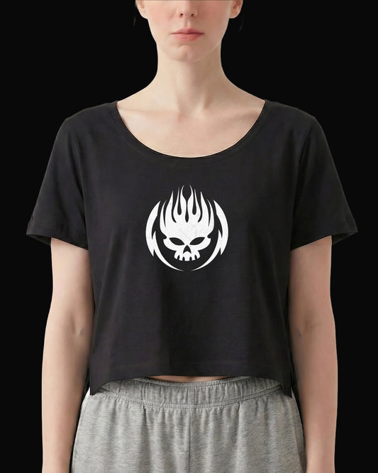 The Offspring Grup Logo Siyah Kadın Tişört V3