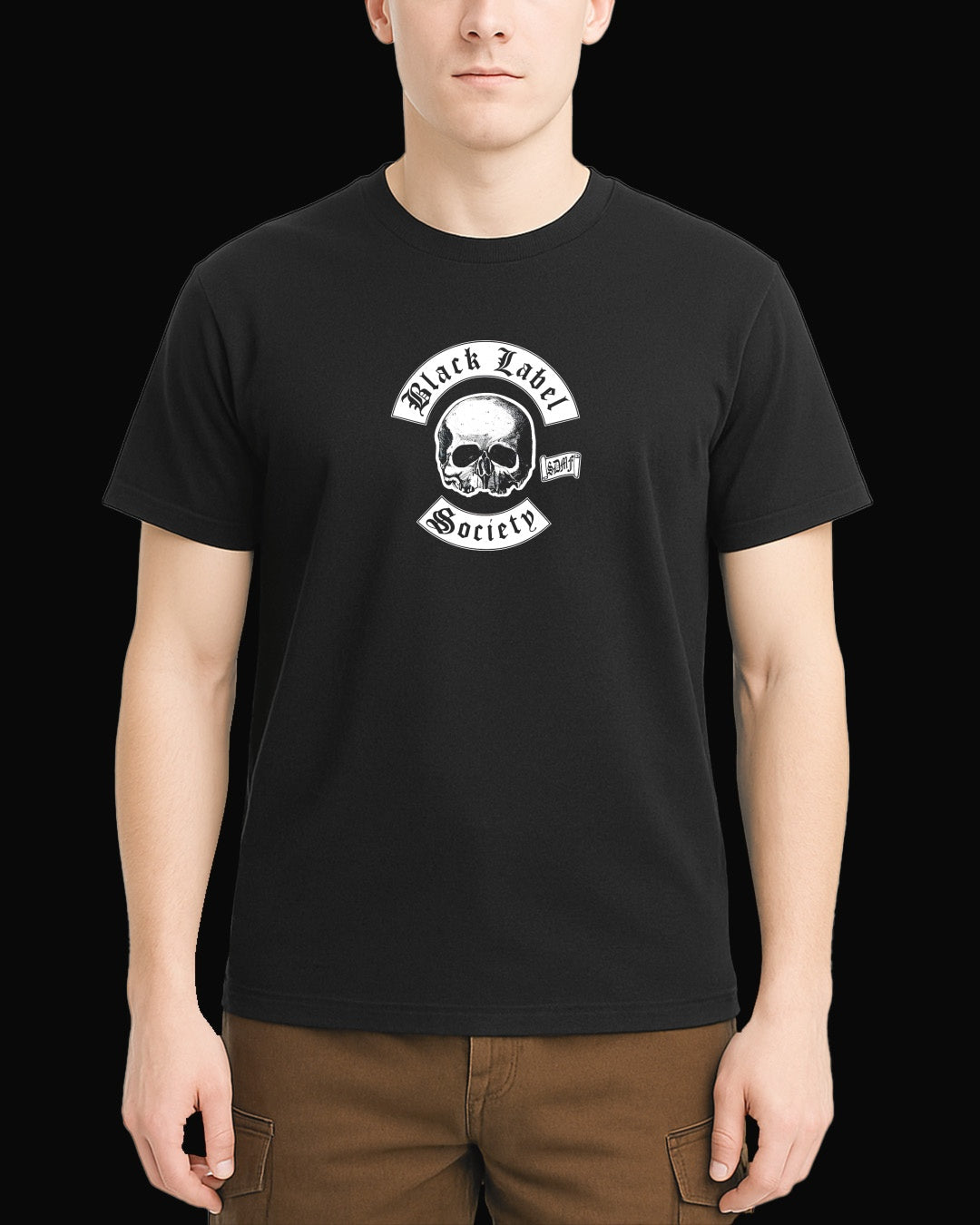 Black Label Society Stronger Than Death Sırt Baskılı Siyah Tişört