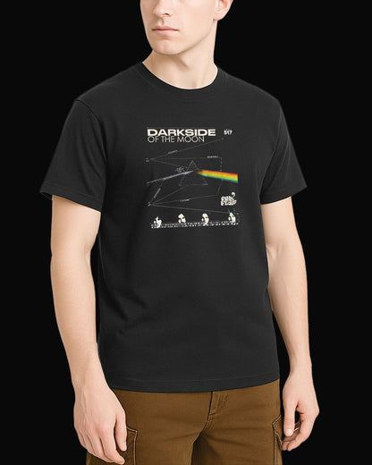 Pink Floyd Dark Side of the Moon Siyah Tişört V9
