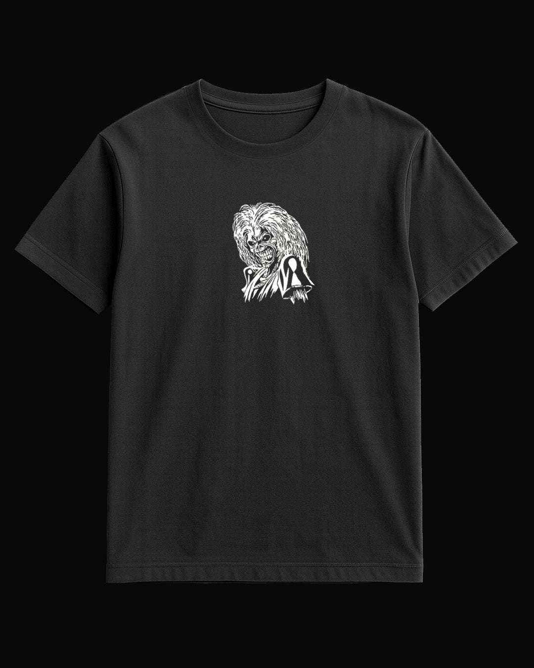 Iron Maiden Grup Logo Siyah Tişört