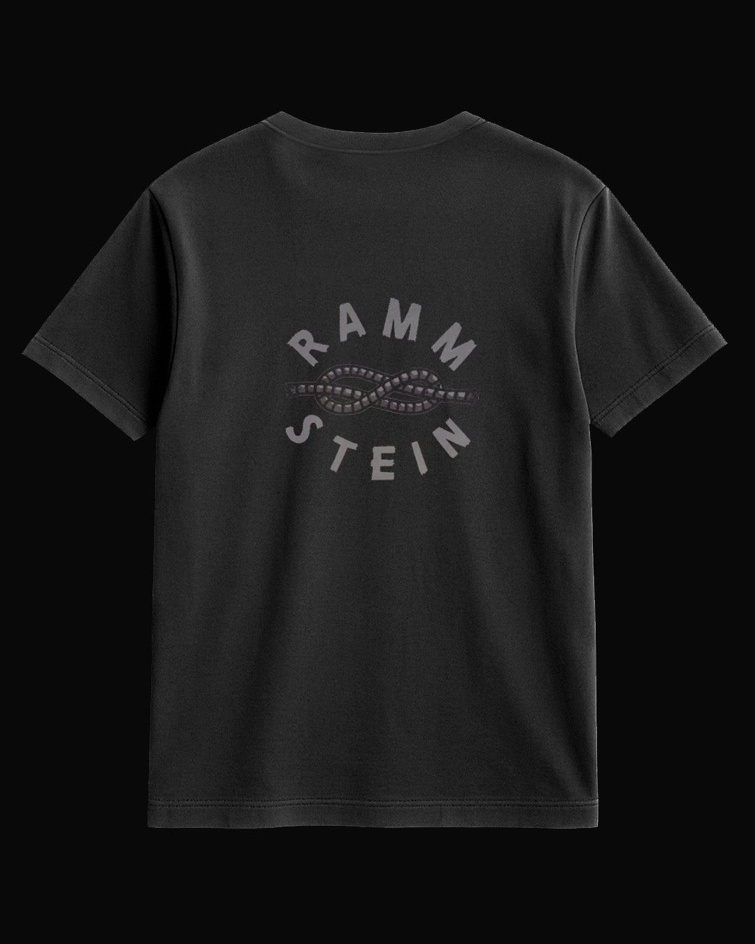 Rammstein SEEMANN Sırt Baskılı Siyah Tişört