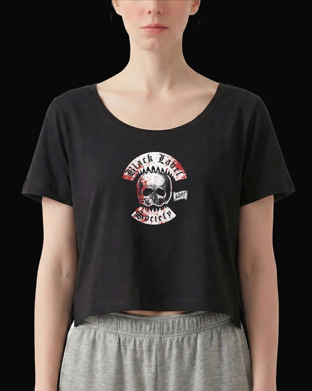 Black Label Society Open Claw Siyah Kadın Tişört