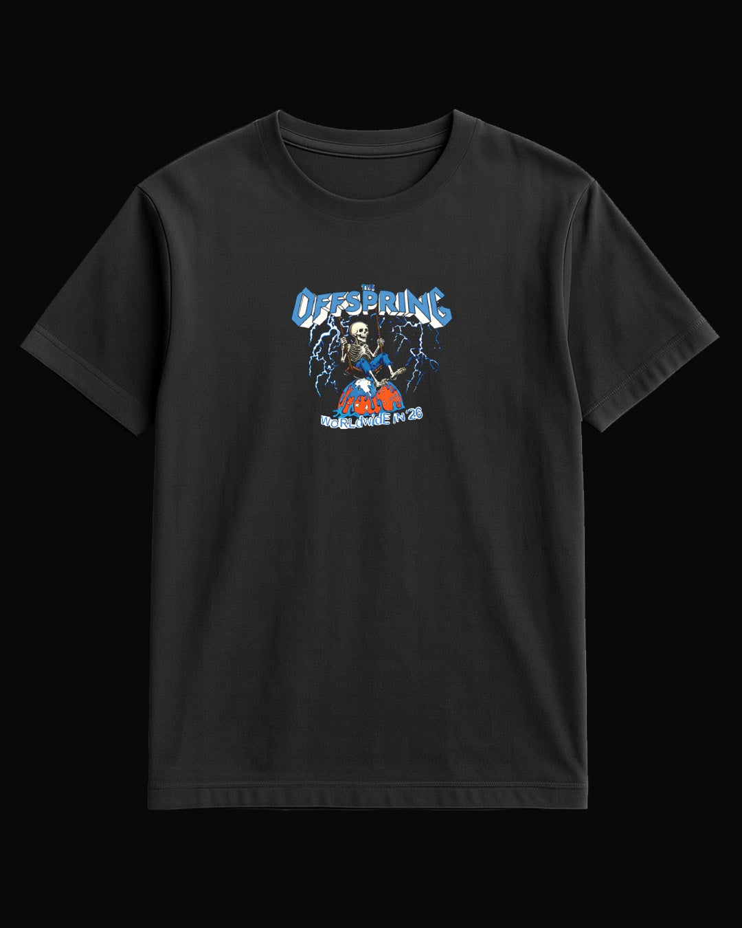 The Offspring Worldwide In '26 Siyah Tişört V4