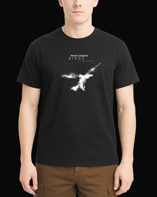 Imagine Dragons Birds Siyah Tişört V2